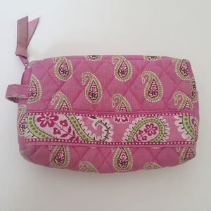 Vera Bradley Pink Bermuda Small Cosmetic Bag
